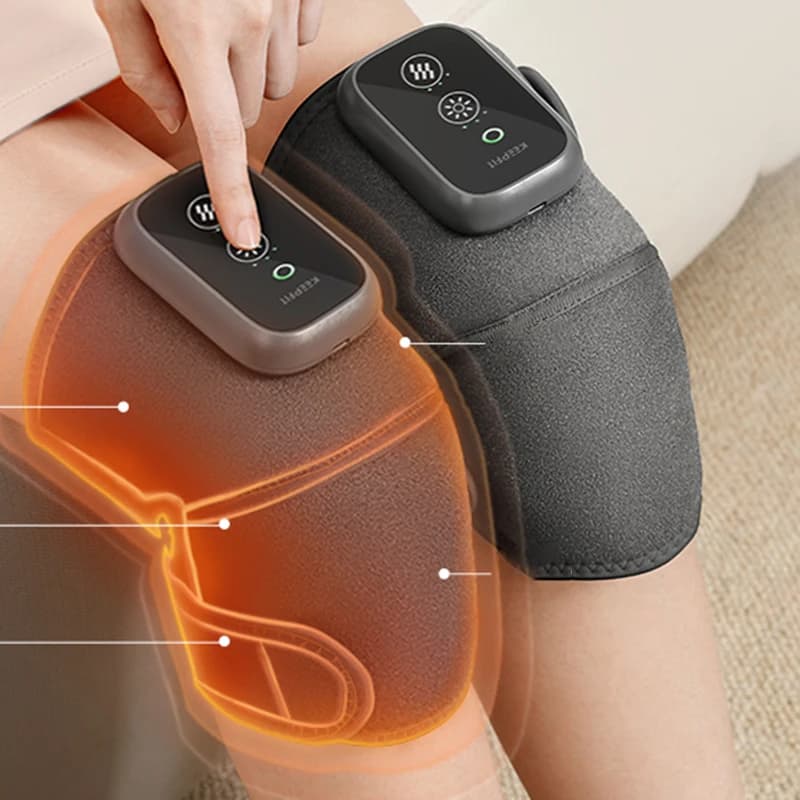 Ginocchiere elettriche per il riscaldamento delle gambe terapia riscaldata a infrarossi impacco caldo artrite al ginocchio sollievo dal dolore spalla posteriore gomito Brace sano