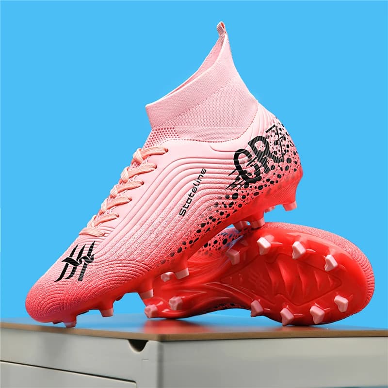 High Softball Shoes for Couples Baseball Gymnastics Shoes With Long Slip Tips Wear Resistant Outdoor Gymnastics Shoes