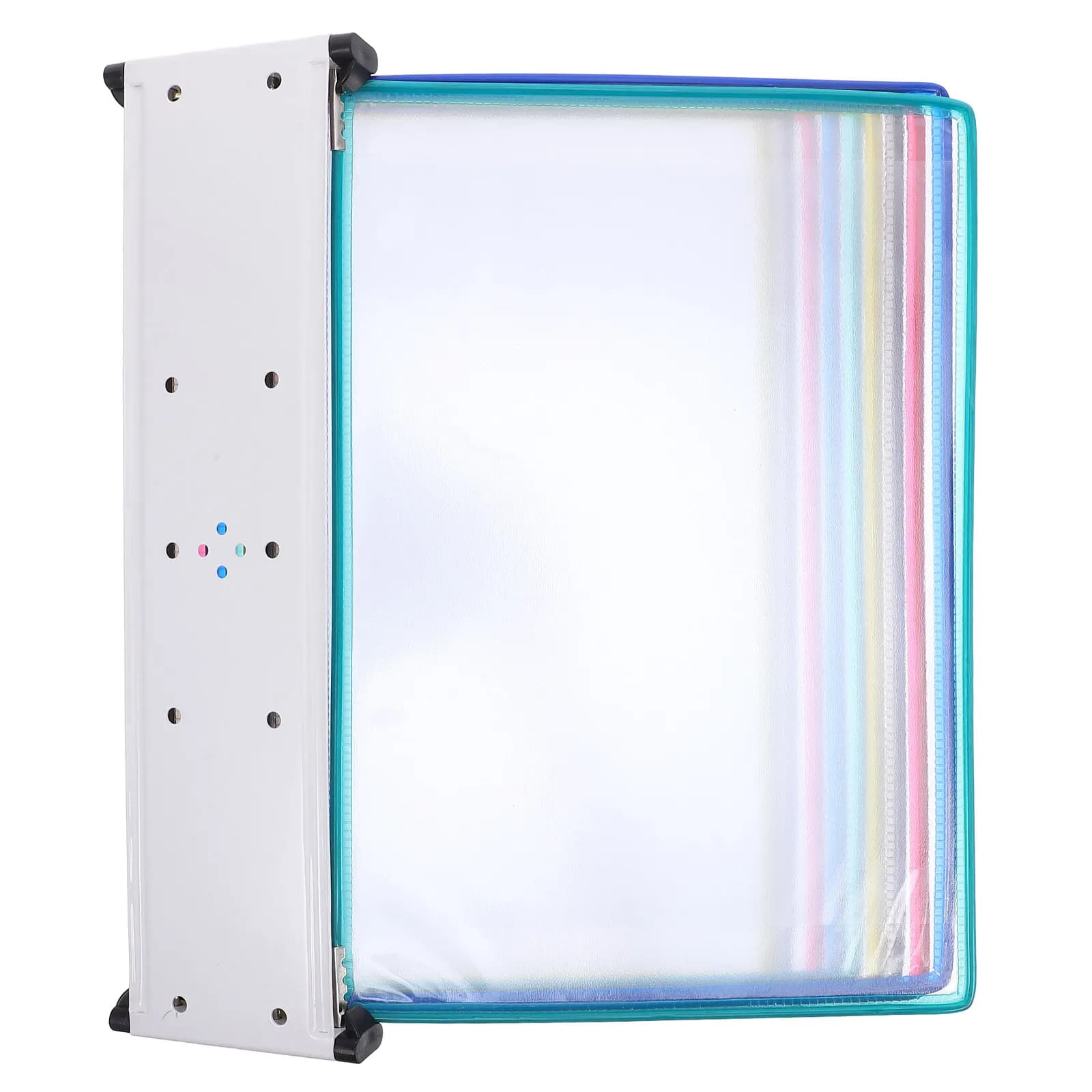 Wall File Holder 10 Page Wall-Mounted Document Display Rack Office File Folder Holder Hanging Brochure Rack Space Saver