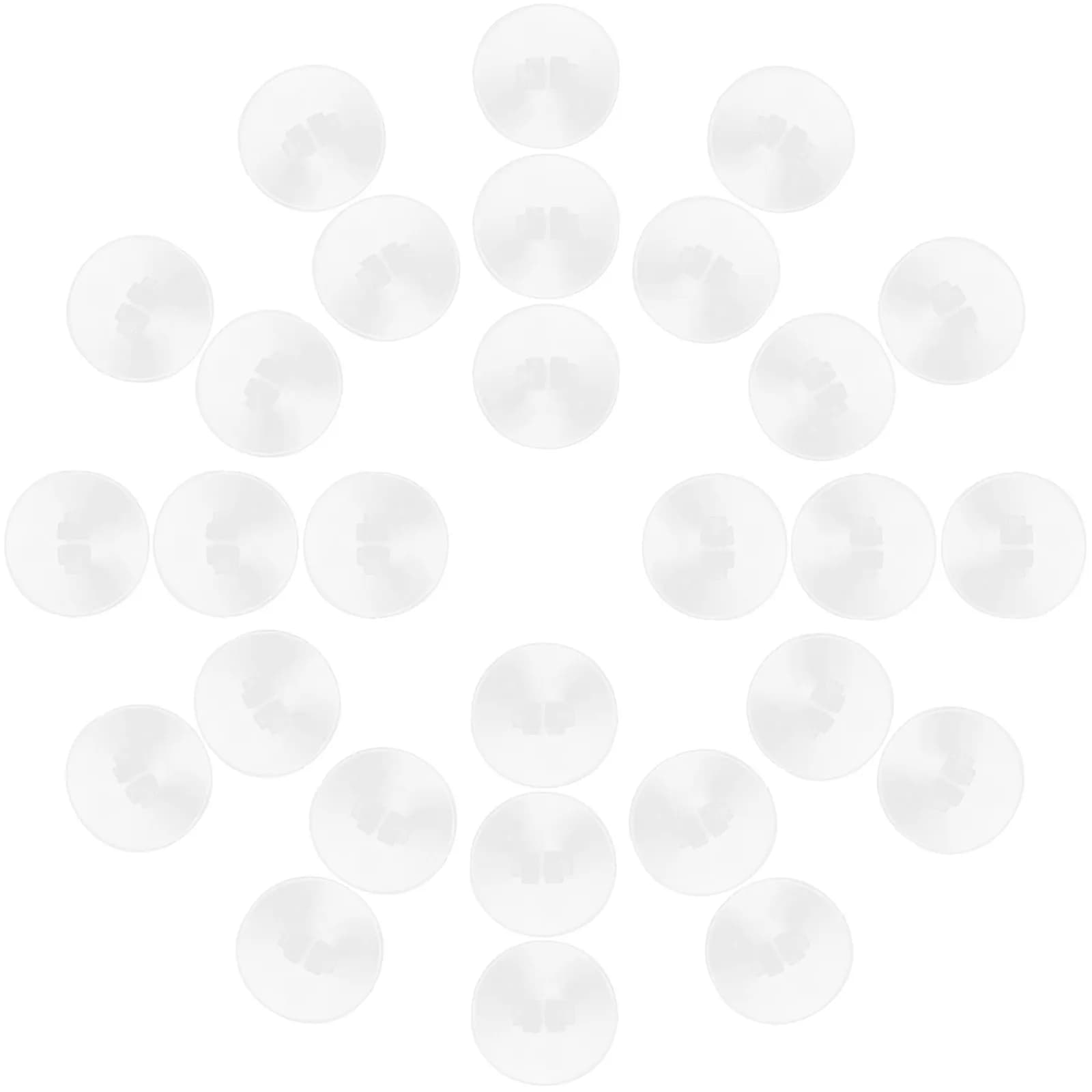100Pcs Mini Suction Cup Hooks Clear Plastic Christmas Light Hangers for Windows Glass Tiles Outdoor Fairy String Lights Holiday