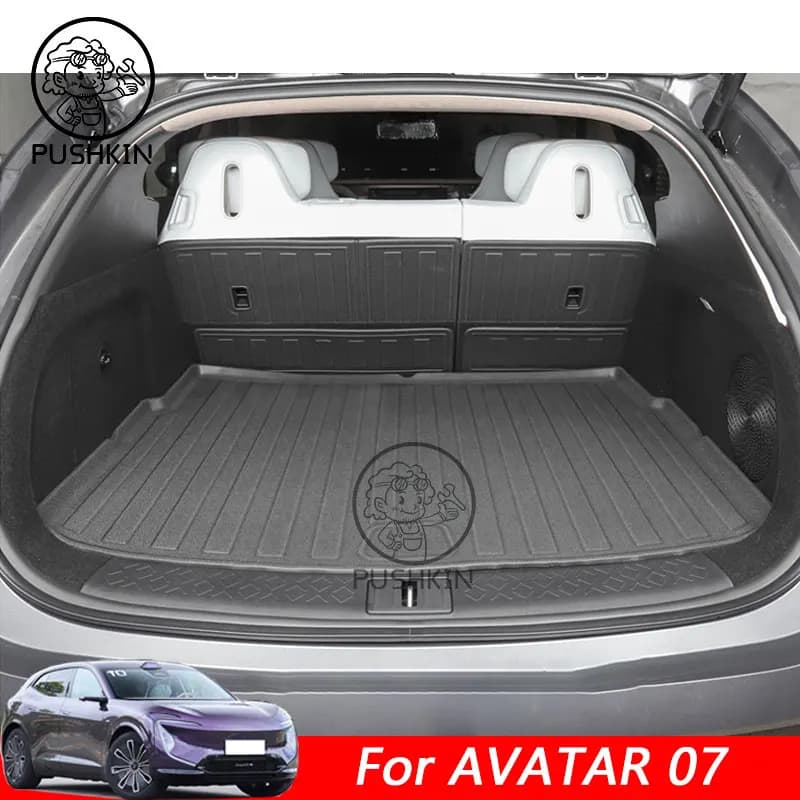Tappetino per bagagliaio posteriore per auto per Avatar 07 2025 2026 2027 Tappetini per riporre tappeti impermeabili Cargo Liner Coprisedili posteriori Accessori auto