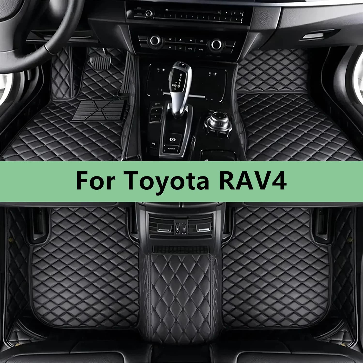 Car Floor Mats For Toyota RAV4 2020 2021 2022 2023 2024 2025 2026 2027 Custom Car Mats Floor Cars Carpets Accessories