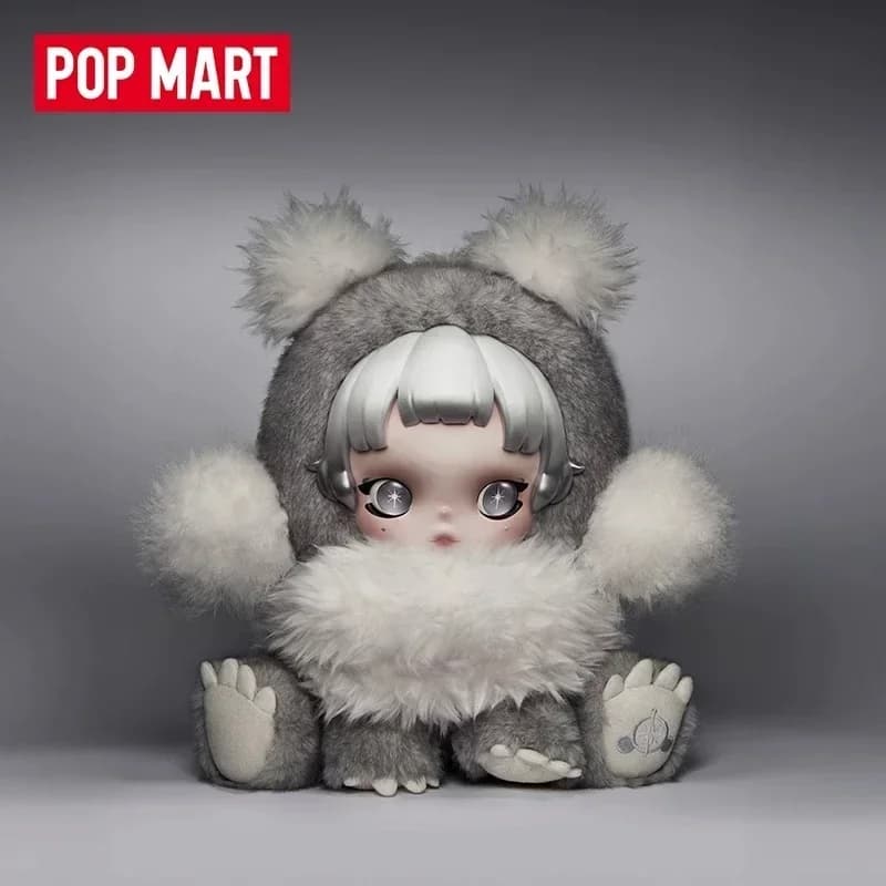 POP MART SKULLPANDA Serie di Bambole di Peluche Punk Panda - Action Figure Anime Kawaii, Blind Box, Giocattolo Sorpresa Misterioso