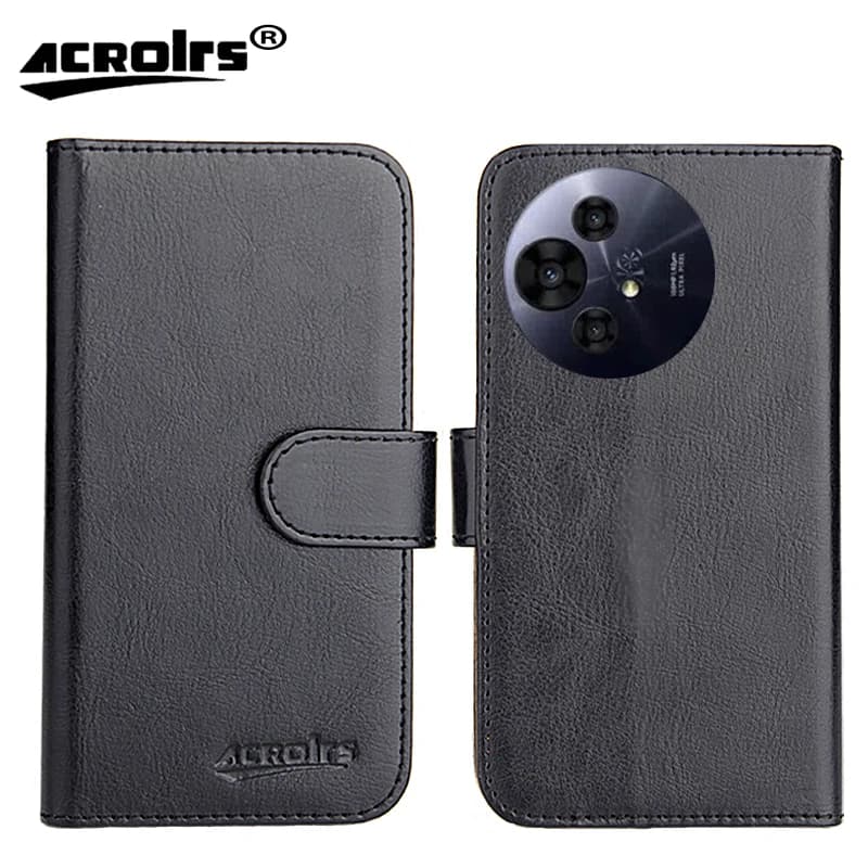 TCL 50 PRO NXTPAPER 5G Case 6.8" 6 Colors Fashion Customize Flip Wallet Card Slots Squirrel Leather Protective Cover Phone