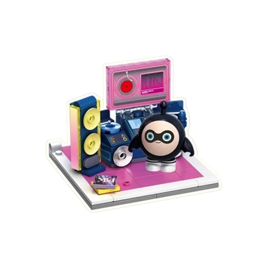 AULDEY x DANZAIPAIDUI Merch Scenario Mix and Match Building Blocks 0pcs/300pcs HA392101