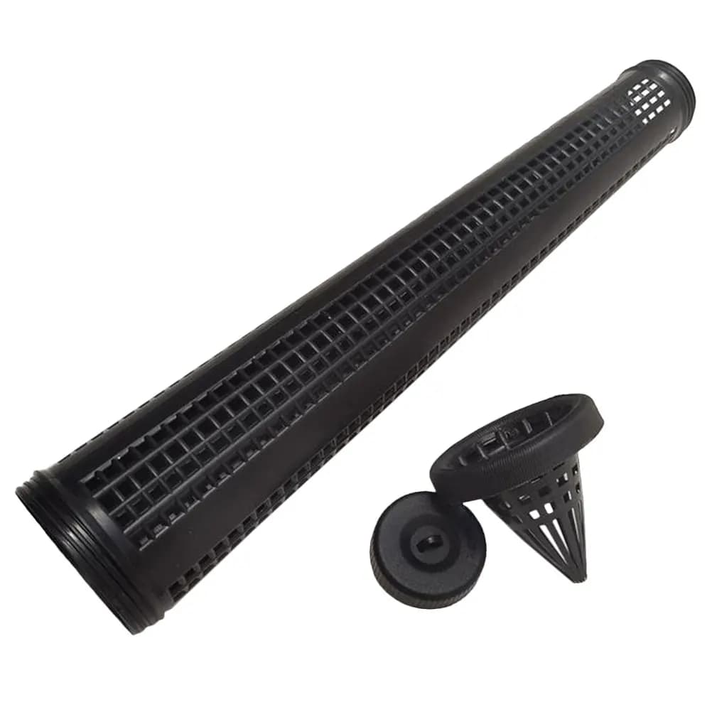 Gabbia per tromba estesa Trappola per gamberi Trappola per pesca Gamberetti Anguilla Loach Granchio Catcher per gamberi Trappola in plastica Gabbia per rete per pesci neri