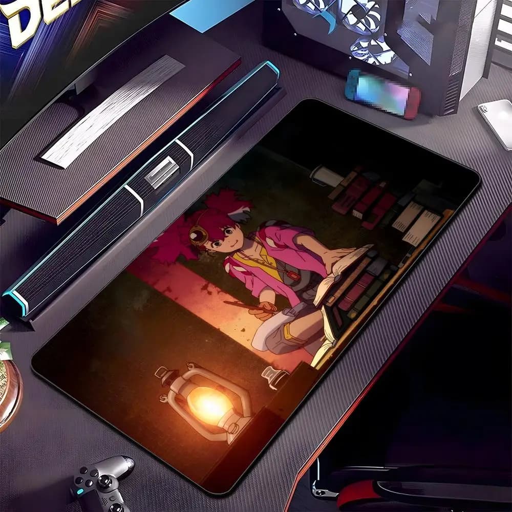 Tappetino per mouse anime A-appare-R-ranman, tappetino per mouse grande da gioco con bordi rinforzati, tappetino spesso per tastiera e scrivania del computer