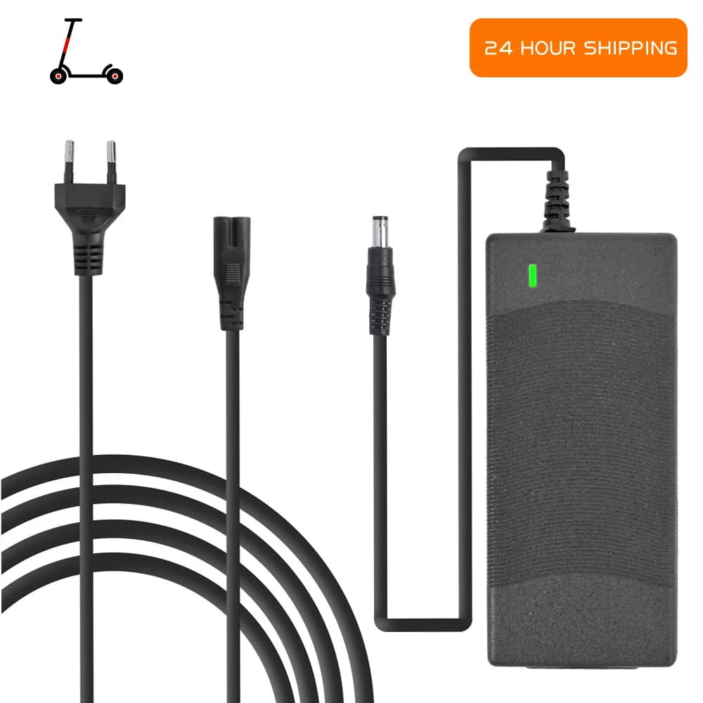 Caricabatteria Spina UE USA 42V 2Ah Batterie Caricabatterie Adattatore Per Kugoo S1 S2 S3 Scooter Elettrico Ricarica Veloce Parte di Ricambio