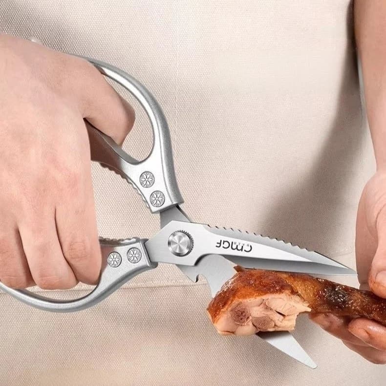 High Hardness Kitchen Scissors for Home Use Powerful Chicken Bone Clippers Stainless Steel for Hard Objects like Bones And Food