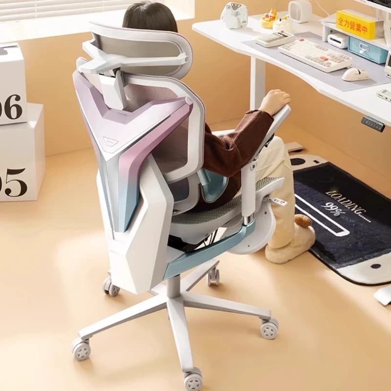 Sedia da computer per adulti di design Ragazza Comode sedie da gioco girevoli rilassanti Poltrona ergonomica Silla Oficina Mobili per ufficio