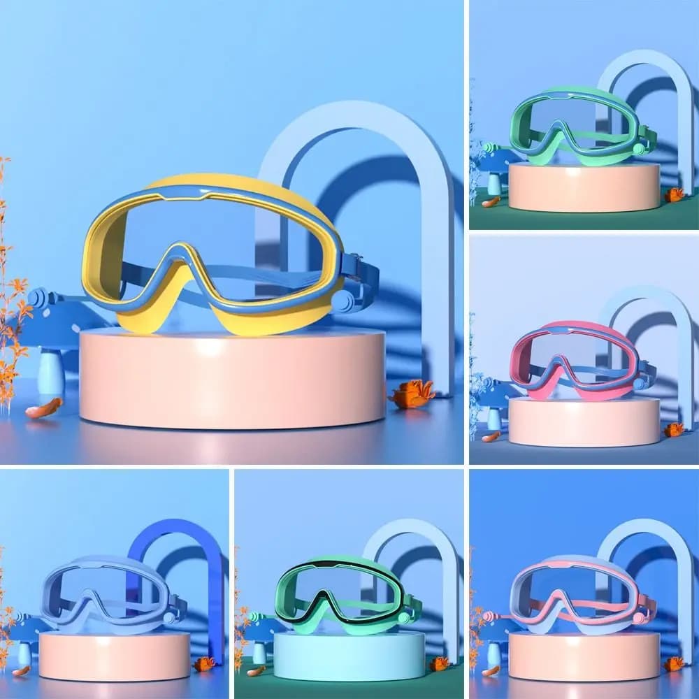 Wide Vision Anti Fog UV Protection Goggles for Swim Goggles Swimming Mask Kid Goggles