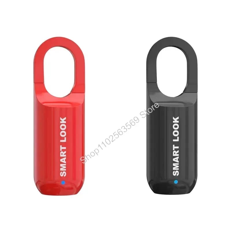 Serratura elettronica per bagagli Lucchetto piccolo Sblocco per impronte digitali Serratura per mobili Ricarica USB Smart Lock in standby ultra lungo