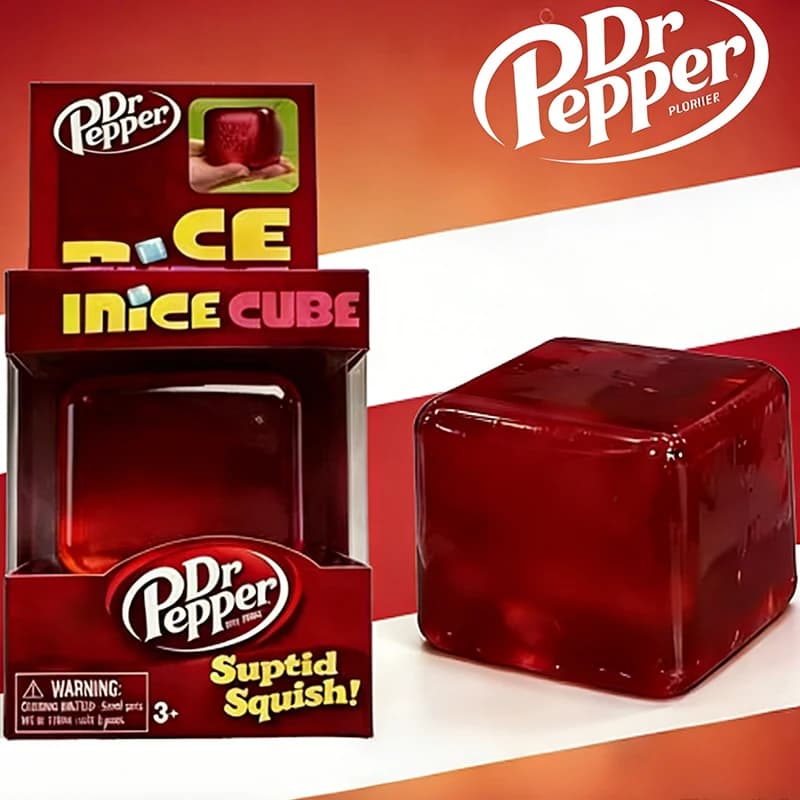 Shcylling x NeeDoh Nice Cube Squishy Giocattolo Antistress, Cubo Morbido da Spremere per Bambini e Adulti, Giocattolo Sensoriale per Alleviare l'Ansia