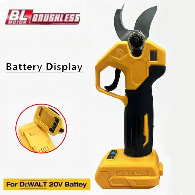 Size for Dewalt 20V 18V Battery Electric Cordless Power Supply Cesoie Rami Taglierina Power Supply Garden Electric Tools