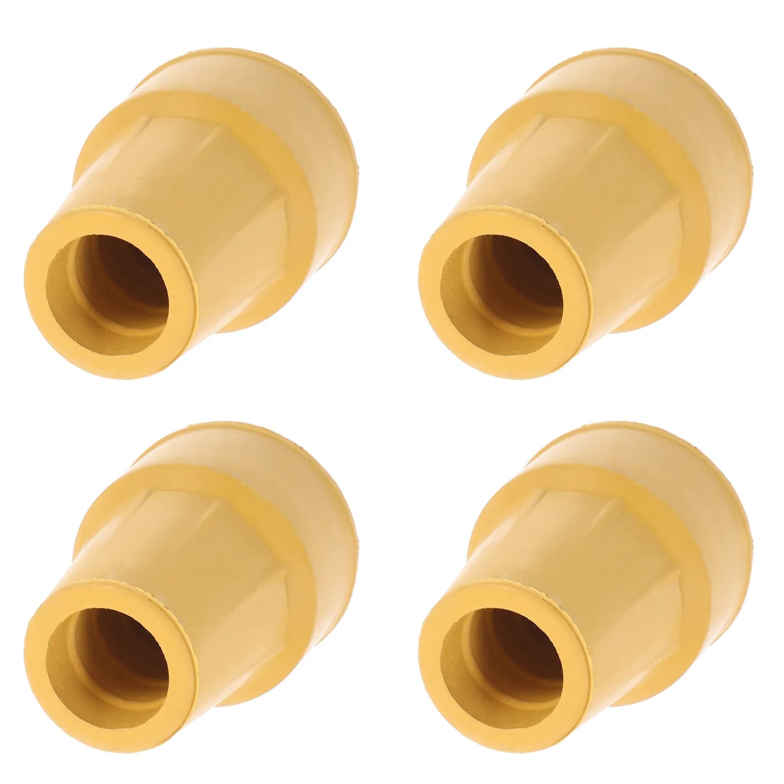 4 Pieces of Light Rubber Spare Parts for Stroller Sticks, Stamps, Trekking Sticks, Non-slip Feet for Sticks