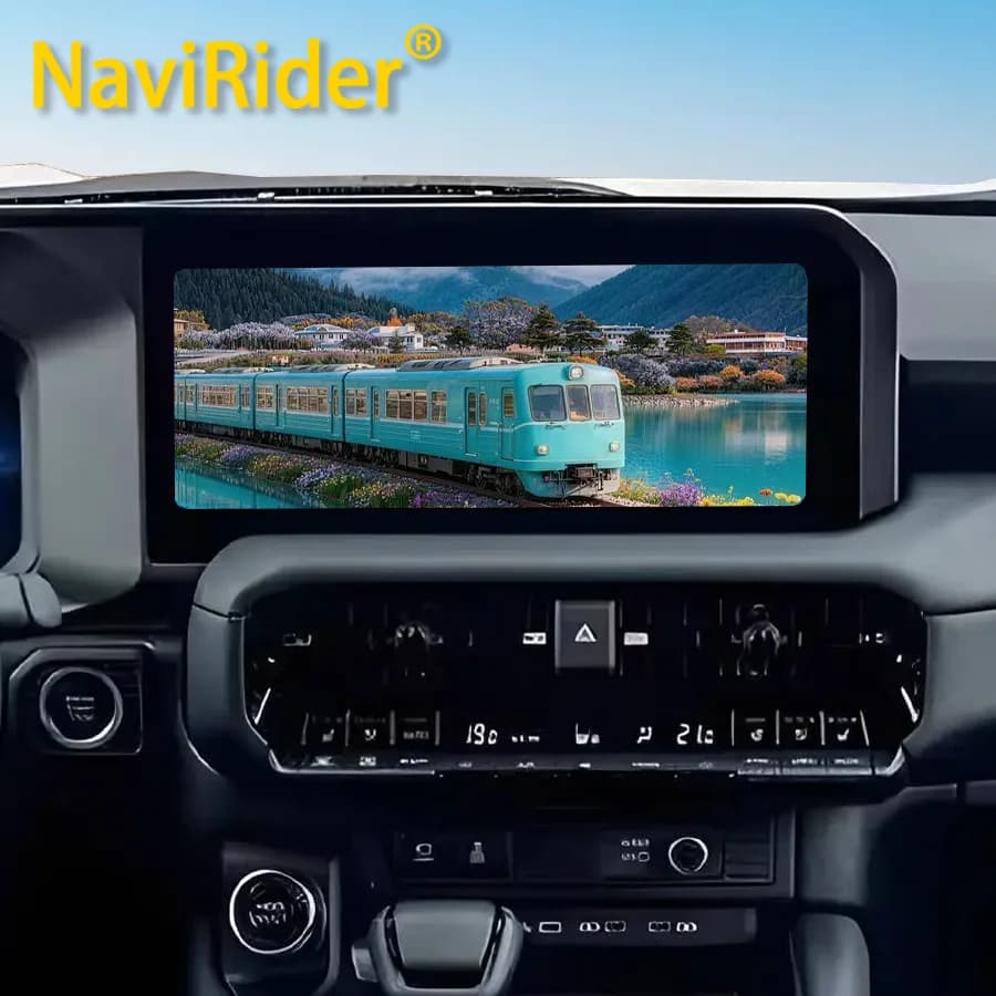 For Toyota Prado LC250 2023-2025 Car Radio Multimedia Video Player Auto Carplay Navigation 12.3" Android Screen GPS Head Unit S