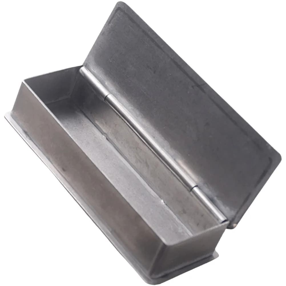 Vintage Metal Toothpick Holder Rectangle Box Stainless Steel Toothpicks Storage Case for Bar Ktv Restaurant Home Kitchen Use