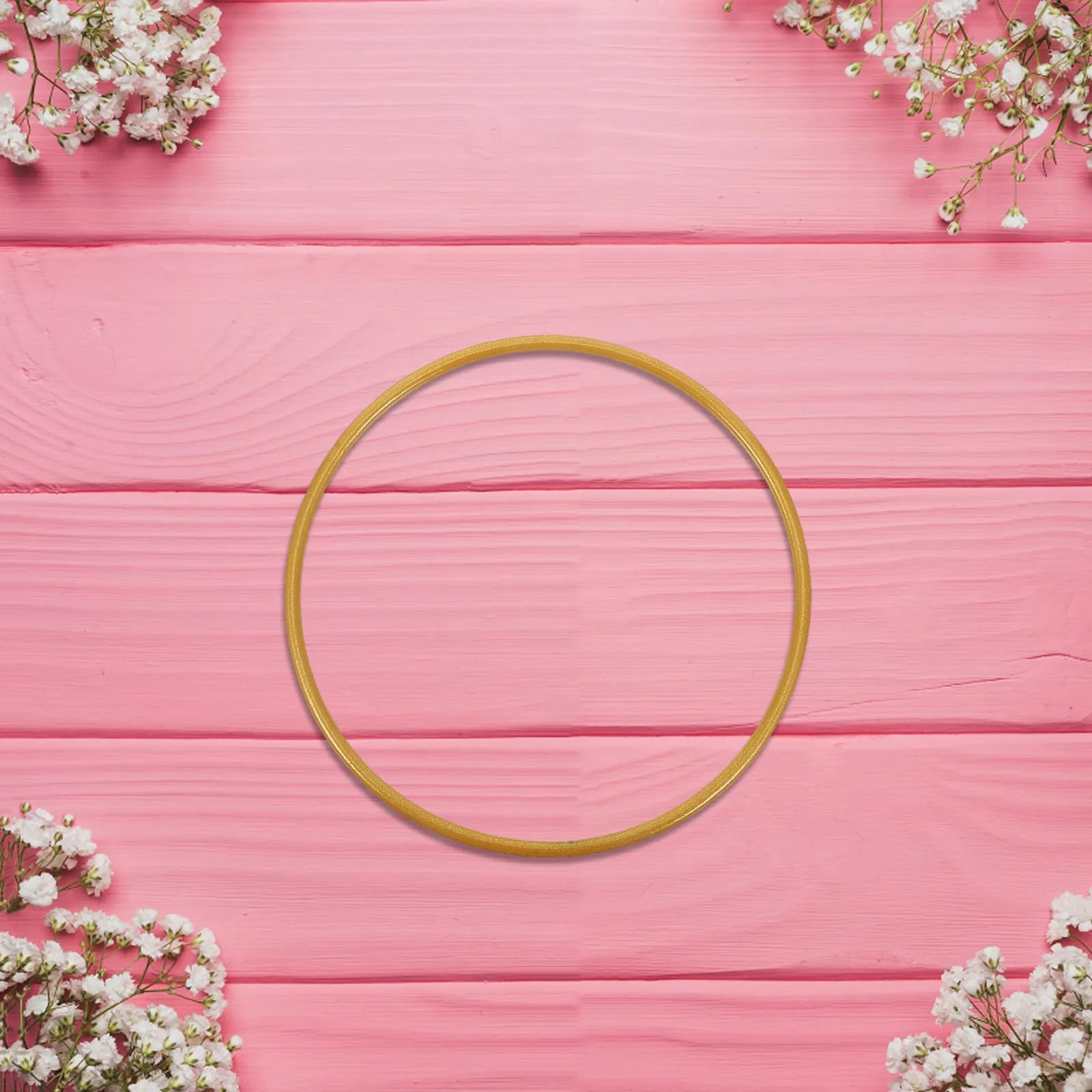 10Pcs Gold Metal Hoop 10Cm Round Craft Ring for Dreamcatcher DIY Boho Wall Decor Wreath Frame Macrame Plant Hanger Floral