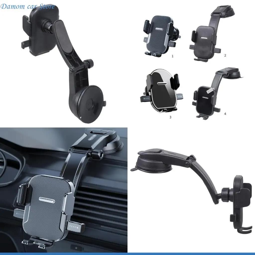 Porta cellulare regolabile A2UC Dashboard Cash Air Stupt Assiction Cupone/Gancio