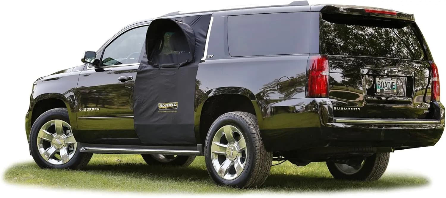Window curtain for SUVs with Mosquito net for Camping, Night Use (Brevettata)