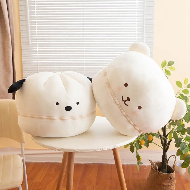 Cuscino per divano in peluche corto ultra morbido cartone animato Cuscino multifunzionale per decorazioni per la casa Cuscino per divano per camera da letto per bambini adulti