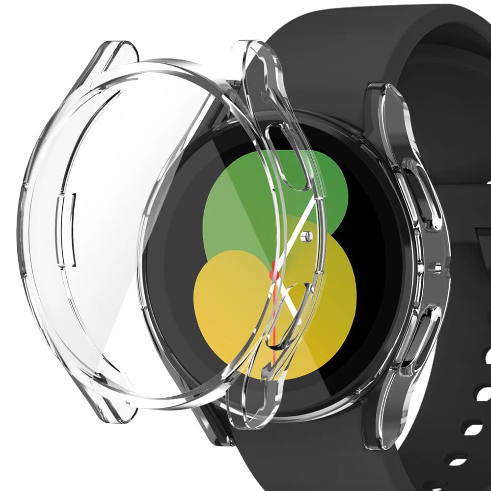 Custodia protettiva in TPU per Samsung Galaxy Watch 6/5/4 Protezione per schermo in TPU per paraurti Galaxy Watch 4 5 6 44mm 40mm