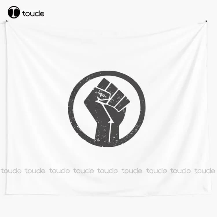 New Black Lives Matter Symbol Tapestry Trendy Tapestry Tapestry Wall Hanging For Living Room Bedroom Dorm Room Home Decor