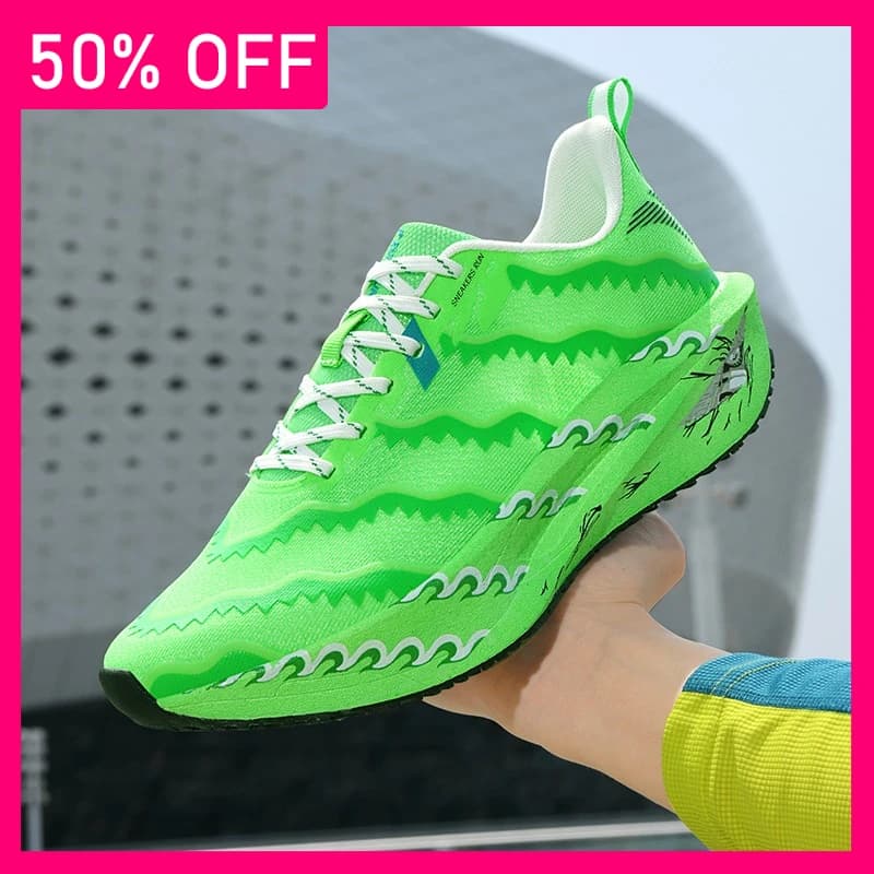 Scarpe sportive unisex, traspiranti, in rete, comode, per corsa all'aperto, antiscivolo, con suola morbida e ammortizzante, nuove scarpe professionali da allenamento