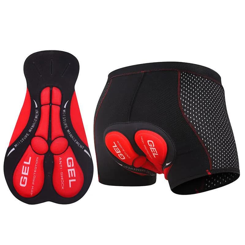 Men's Mountain Cycling Shorts Breathable Sweat-wicking Sports Underwear Thickened Silicone Shock Absorbing MTB Road Bike Shorts