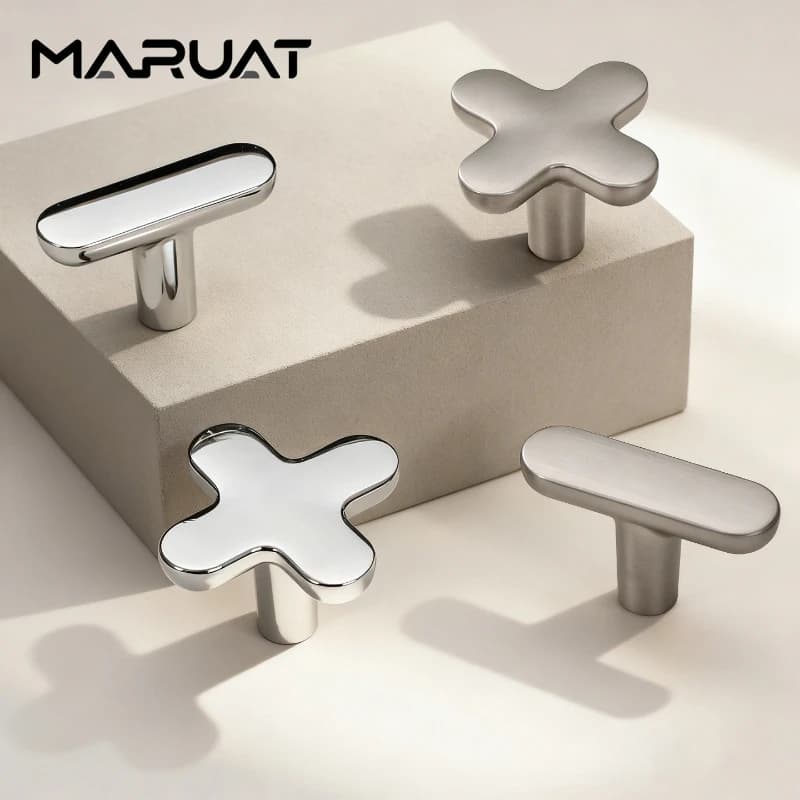 Maniglie Decorative in Lega di Zinco per Mobili - Pomelli Fai-da-Te per Armadi, Porte, Cassetti e Decorazioni per la Casa