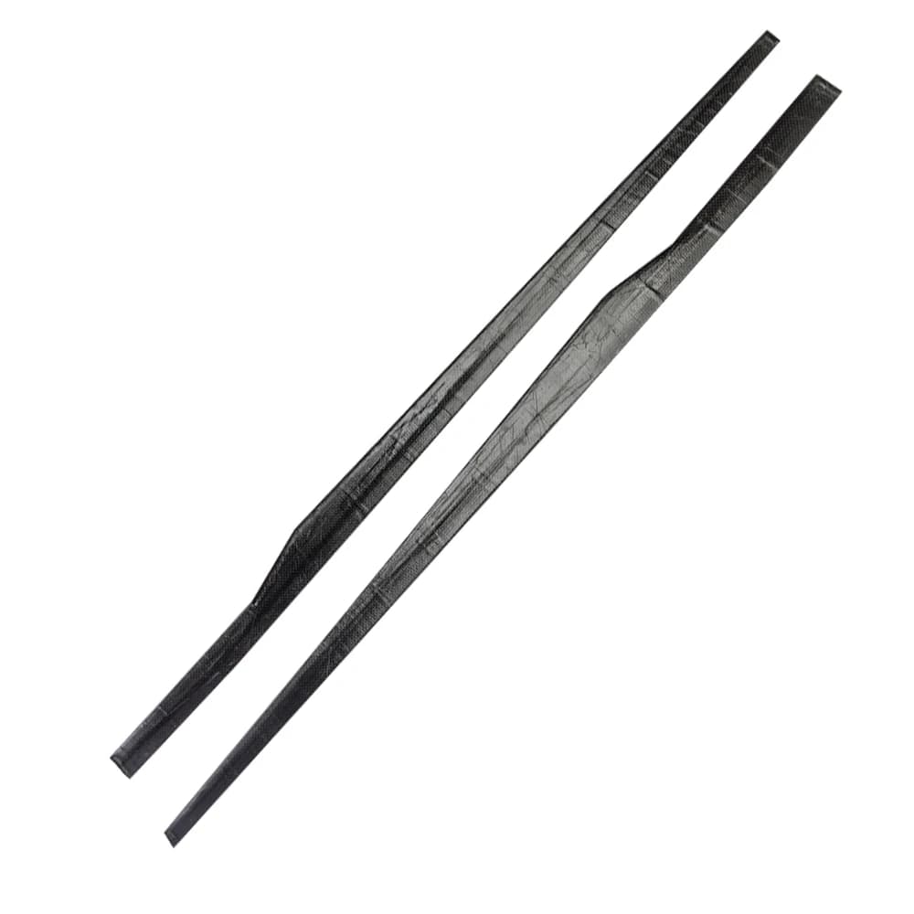 Minigonne laterali G87 stile R44 in fibra di carbonio a secco, kit carrozzeria paraurti per M2 G87 2023-2024