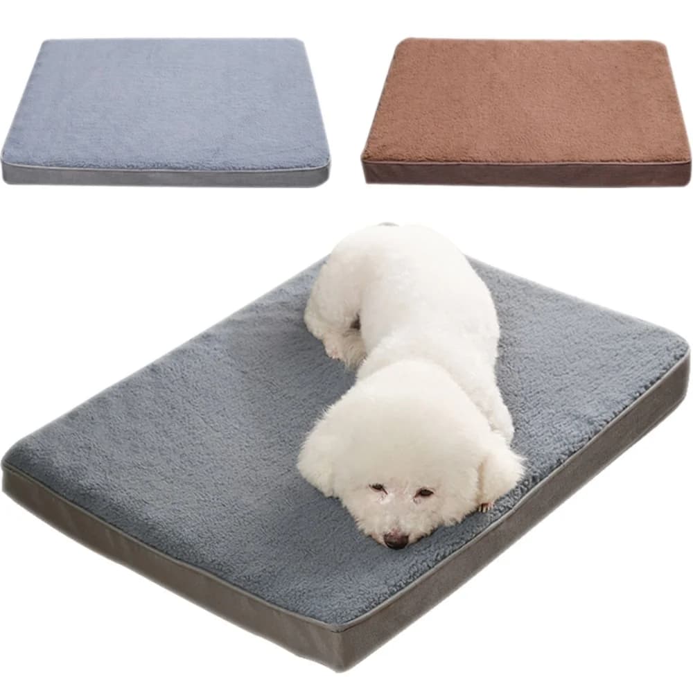 Tappetino per cani con cerniera Materasso per animali rimovibile per animali domestici per materassino per cani Materasso per cani lavabile Cuscino per animali domestici, adatto per l'inverno