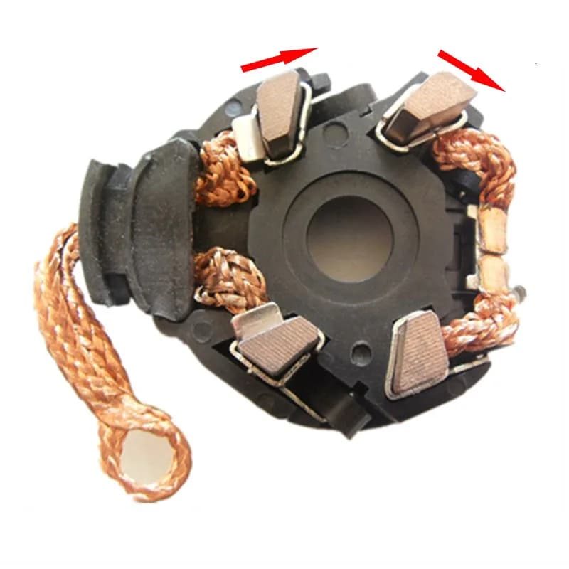 Portaspazzole in carbone per motorino di avviamento per Toyota Camry
