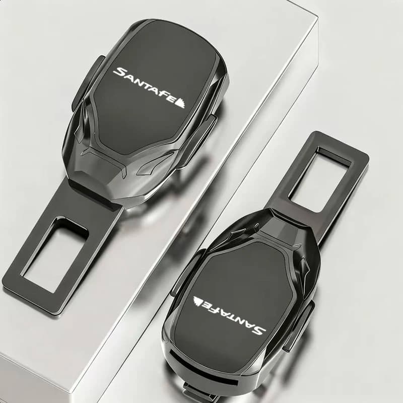 Car Safety Belt Extension Plug Buckle Seatbelt Clip Adjustable Extender For Santafe