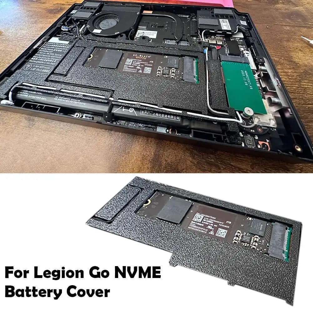 Per Legion Go Hard Drive versione modificata coperchio della batteria Console di gioco modifica della batteria piastra di protezione accessori stampati in 3D
