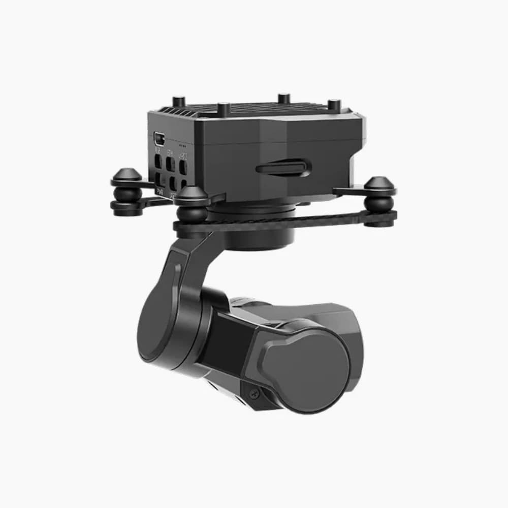 NCZOBOE Supports Network/UART/S.BUS/MAVLink/HDMI for Drone FPV Z1MINI 3-Axis Gimbal 4K Full-Color Night Vision AI Micro Pod,