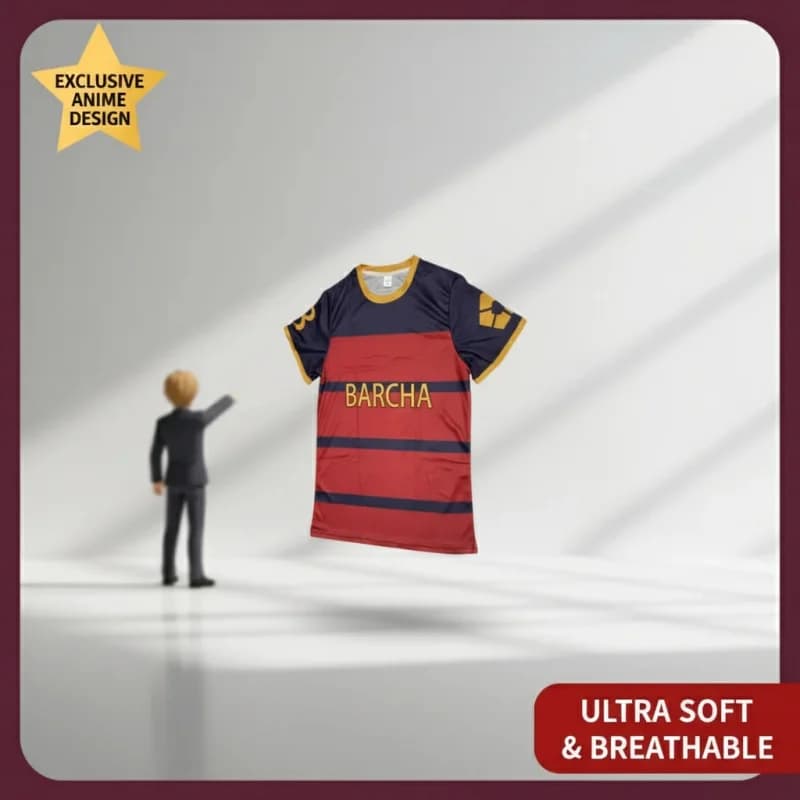 ▶ ❤ Anime Giapponese # Maglia da Calcio 8 BACHIRA FC Barcha, Costume Cosplay, Uniforme da Calcio Meguru, Stampa 3D, Unisex ❤ ◀