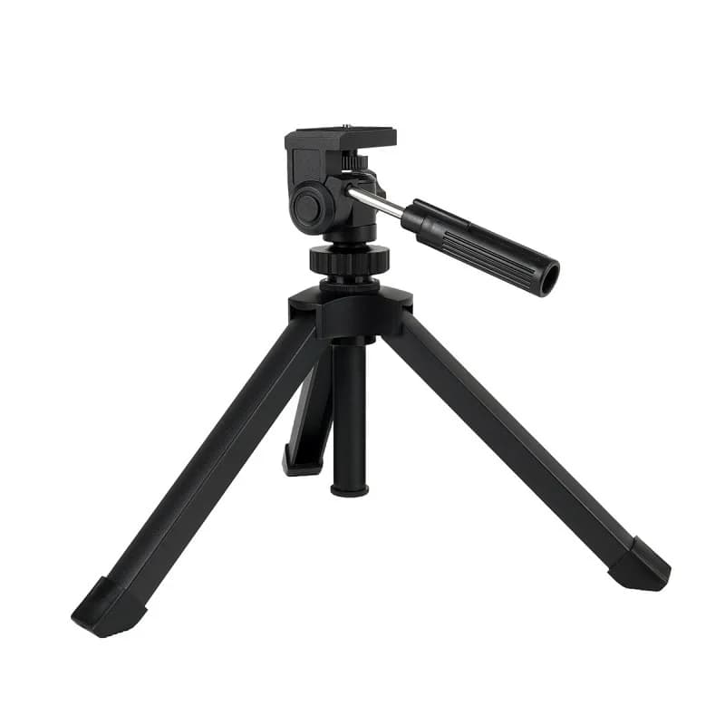 Mini treppiede in lega di alluminio, retrattile, supporto per telescopio per osservazione degli uccelli