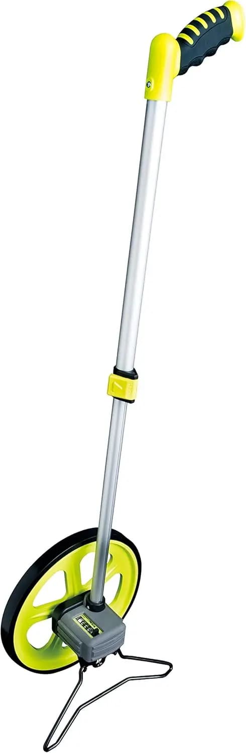 10-Inch Measuring Wheel with Telescoping Handle, 5-Digit Counter, Durable Construction