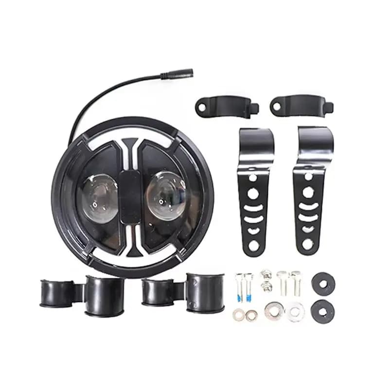 AEE5-New Image Front Light 5Pin And Turn Signals Convertion Kit E-Bike Spare Parts Fatbike Accessories For OUXI V8 Fatbike