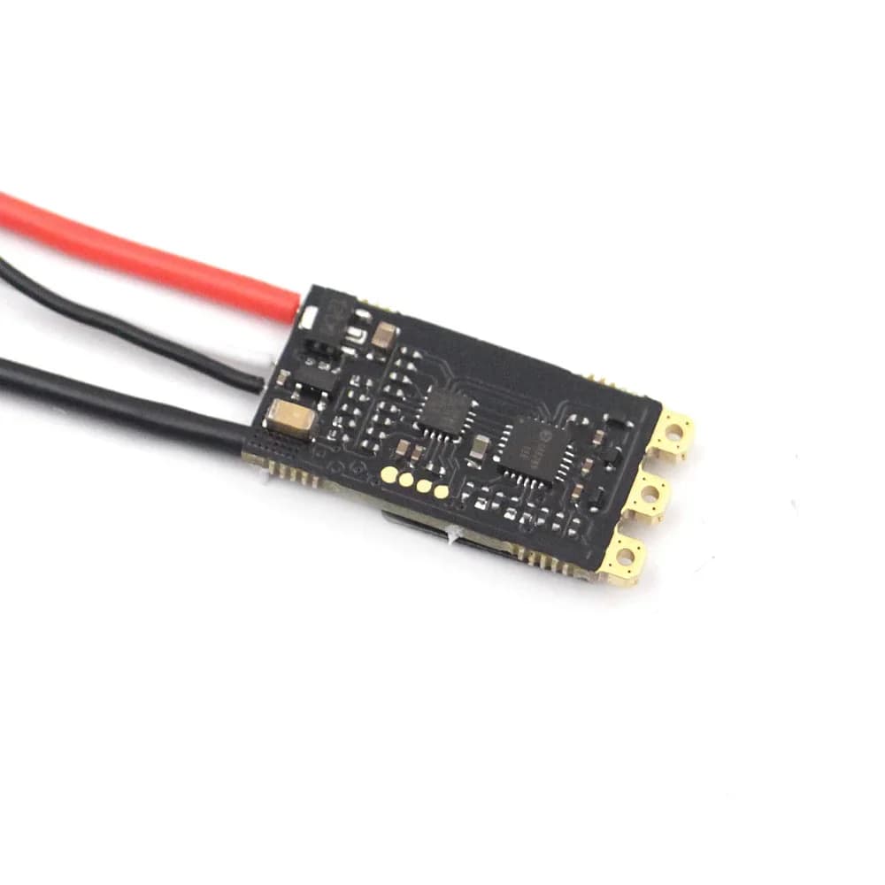 LANRC 45A 35A BLHeli_S ESC 2-6S Lipo Regolatore elettronico brushless con supporto luce LED DSHOT125/300/600 per droni incrociati