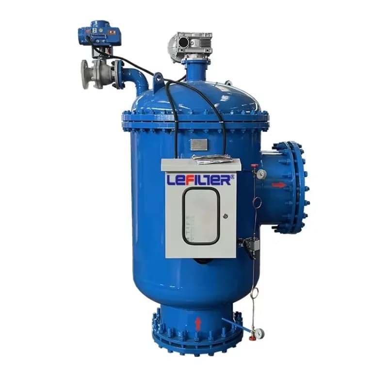 Filtro dell'acqua industriale Filtro autopulente tipo spazzola per controlavaggio automatico per acciaio, petrolio, sostanze chimiche, elettronica