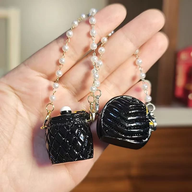 Mini borsa Labubu Dress Up Peluche per 17 cm Accessori per bambole Labubu Accessori per appendere al collo per casa delle bambole Ciondolo per zainetto