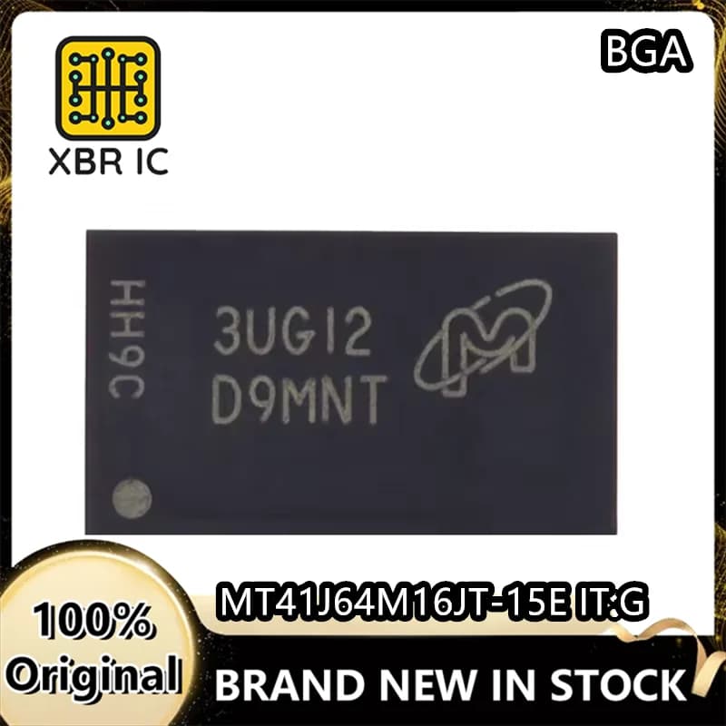 (8/20 pezzi) MT41J64M16JT-15E IT:G Serigrafia D9MNT FBGA96 Memoria flash Nuovo spot originale Consegna veloce