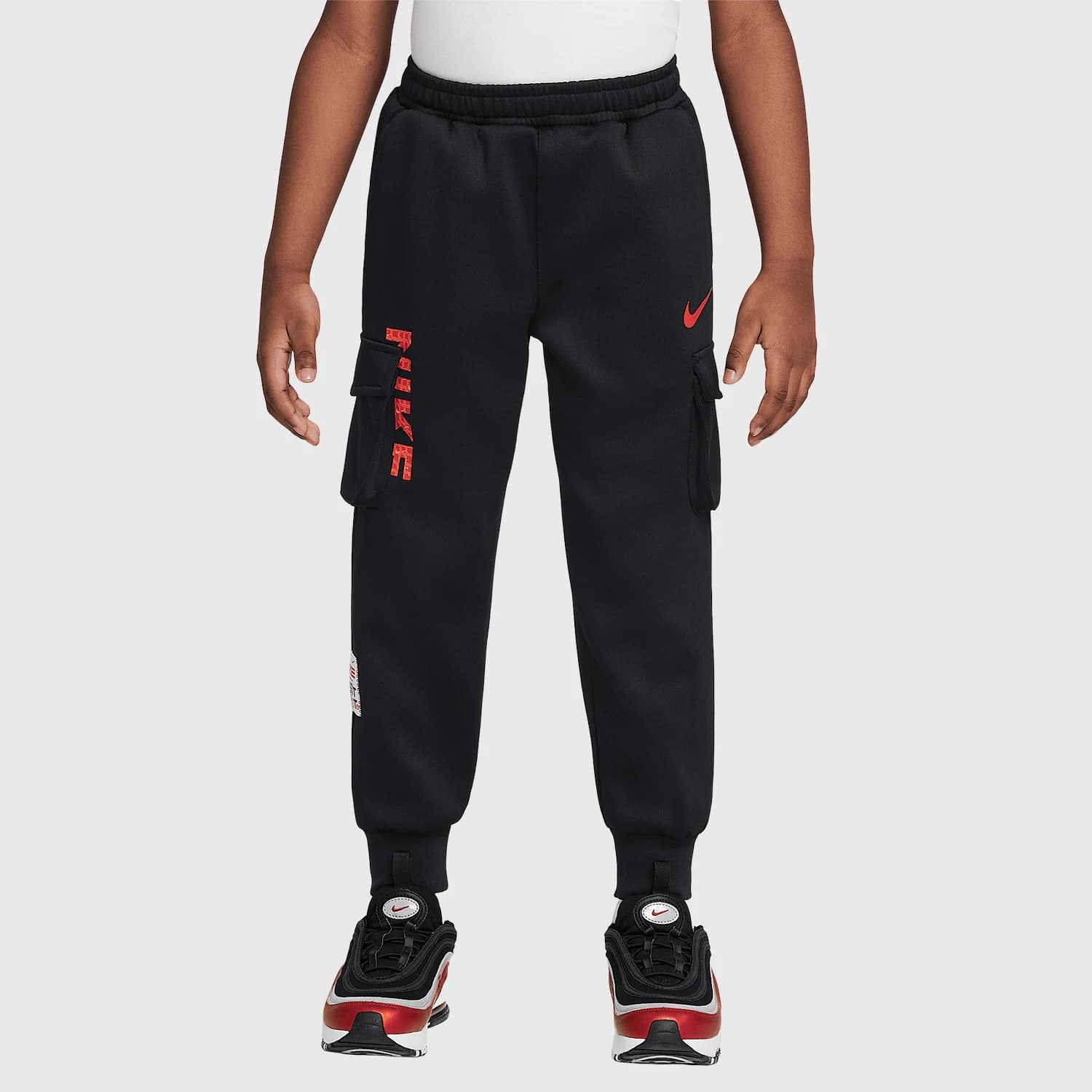 Pantaloni da jogging da esterno stampati per bambini originali ufficiali Nike IH0978-010