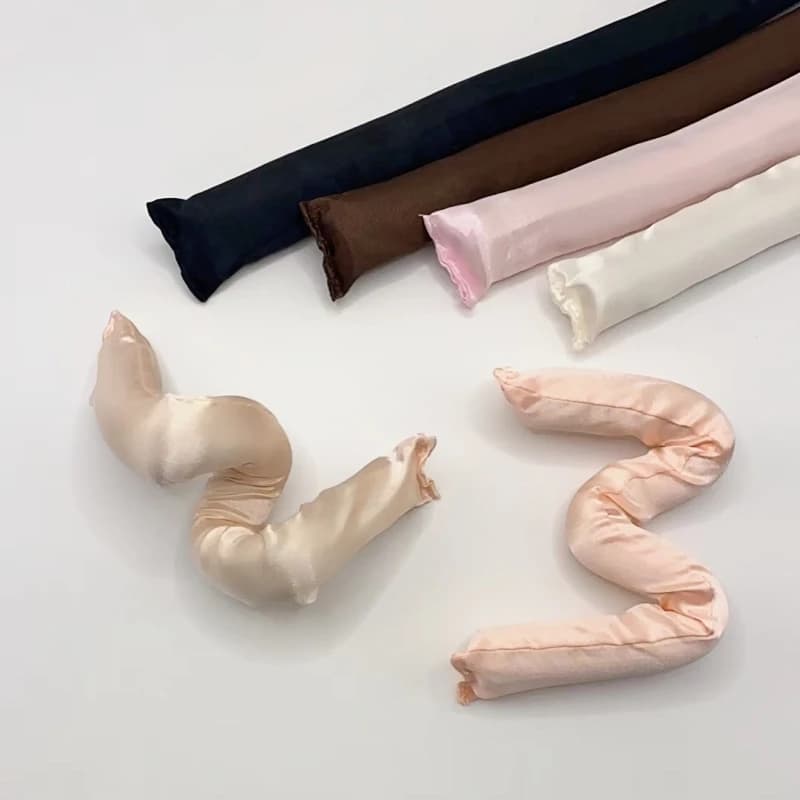 Set of curling sticks in latex 6 pieces Non-heating curling sticks that do not damage hair