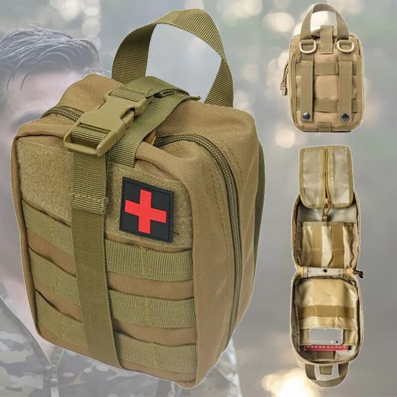 Kit di pronto soccorso tattico Kit medico di emergenza campeggio all'aperto strumento di sopravvivenza di emergenza borsa di immagazzinaggio militare borsa di immagazzinaggio