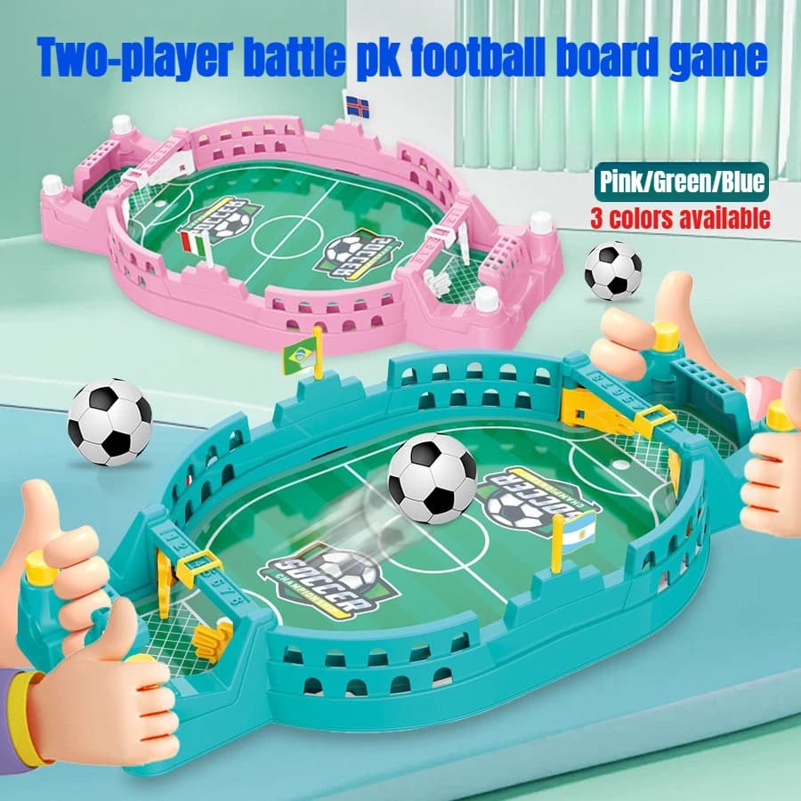 Two-Player Battle Pk Football Board Game, Two-Player Soccer Match, Experience the Fun of Competition