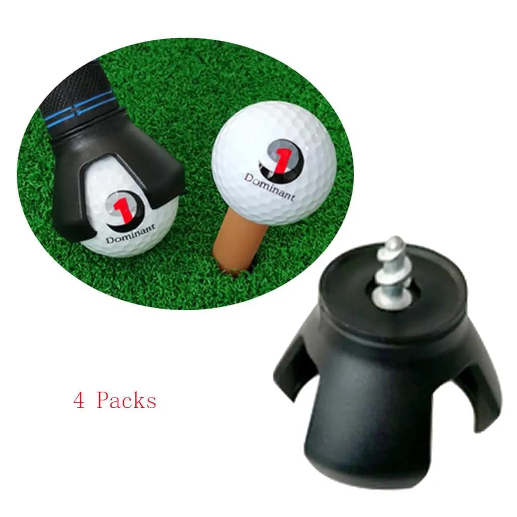 Kit ventosa per raccoglitore di palline da golf a tre artigli Attrezzatura da golf in plastica durevole per forniture da golf di ricambio per impugnatura del putter