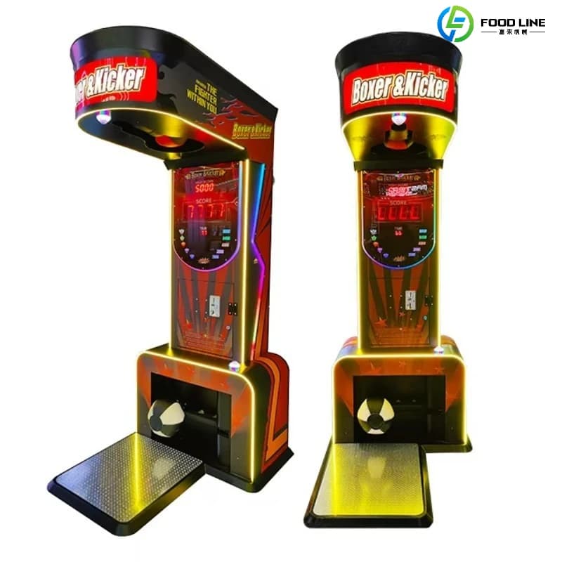 Macchina da Gioco Arcade da Boxe FL all'ingrosso, Giochi a Moneta per Divertimento su Strada, Sacco da Boxe Elettronico Sportivo, Distributore Automatico Personalizzabile